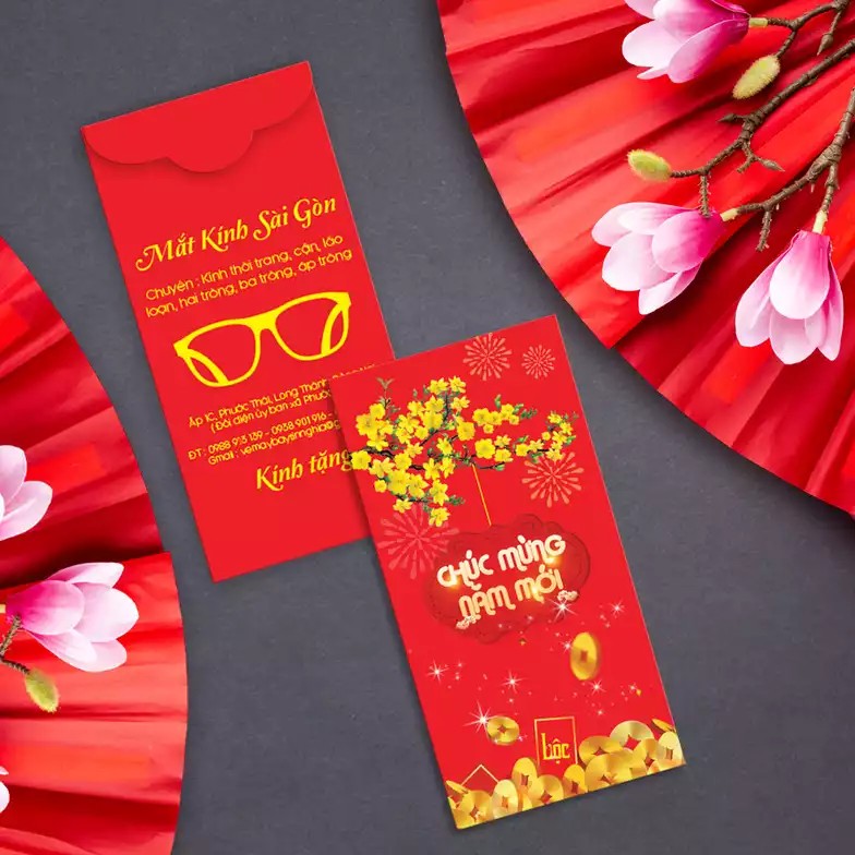 Bao lì xì hồng