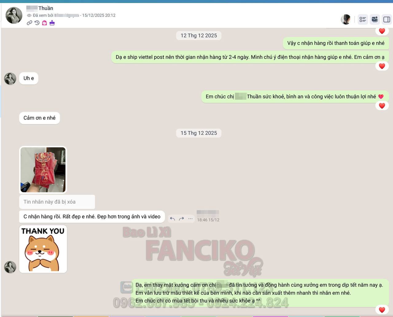 Feedback khách hàng Fanciko 2