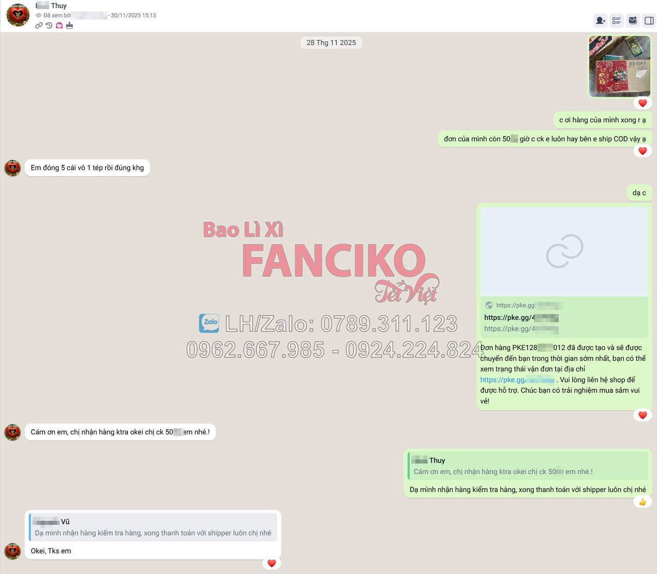 Feedback khách hàng Fanciko 8