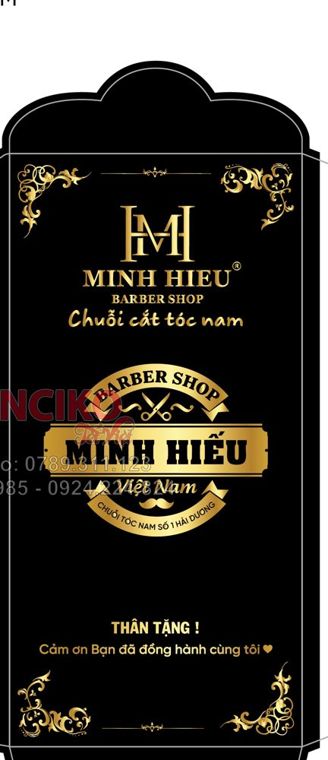 Bao lì xì Minh Hiếu Barber Shop