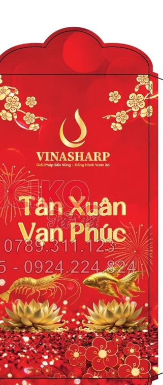 Bao lì xì công ty Vinasharp